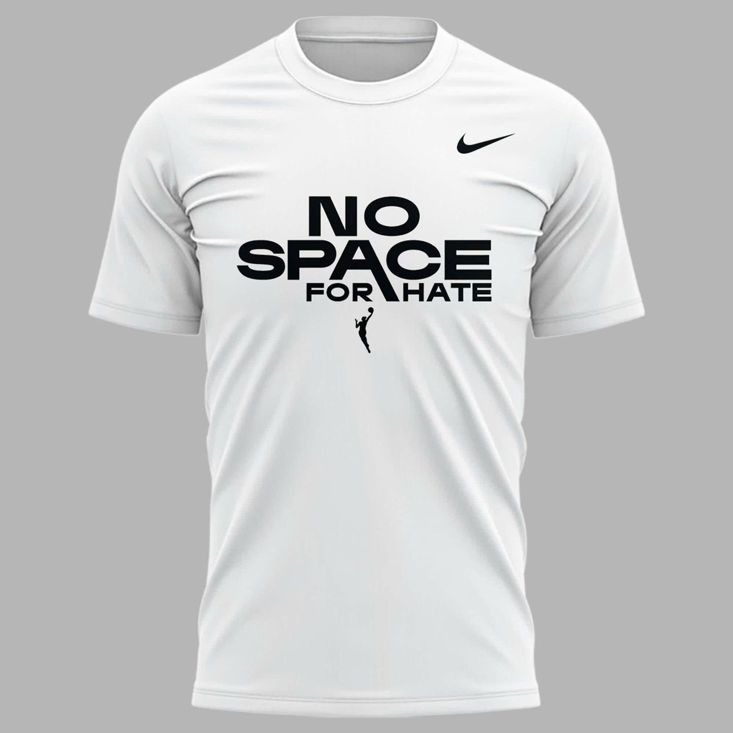 Special "No Space For Hate" Las Vegas Aces T shirt 2025