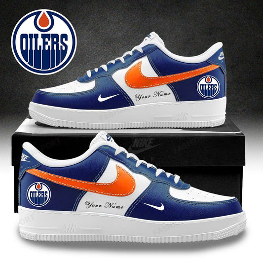 . Edmonton Oilers x NHL Limited Edition Shoes 2025