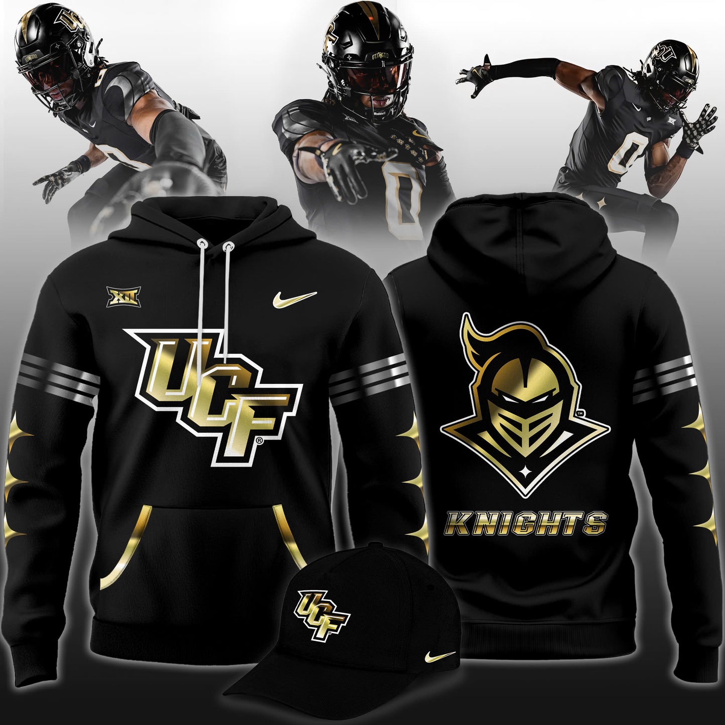 UCF Knights 2025 Limited Edition Hoodie – Black