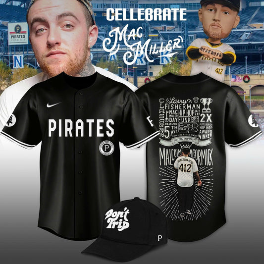 Pittsburgh Pirates x Celebrate Mac Miller Night 2025 Limited Edition Jersey