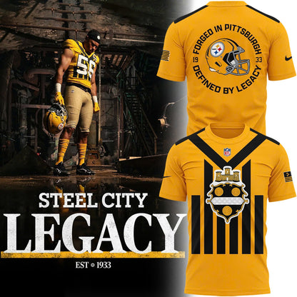 Steeler Nation Shirt - Pittsburgh Steelers The 1933 Legacy Collection T-Shirt