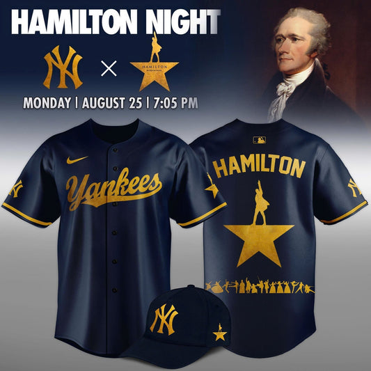 New York Yankees  x Hamilton Night 2025 Limited Edition Jersey