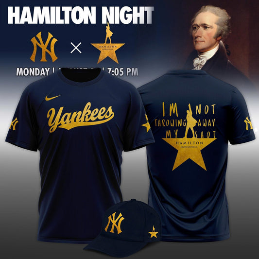 New York Yankees x Hamilton Night 2025 Limited Edition T-Shirt
