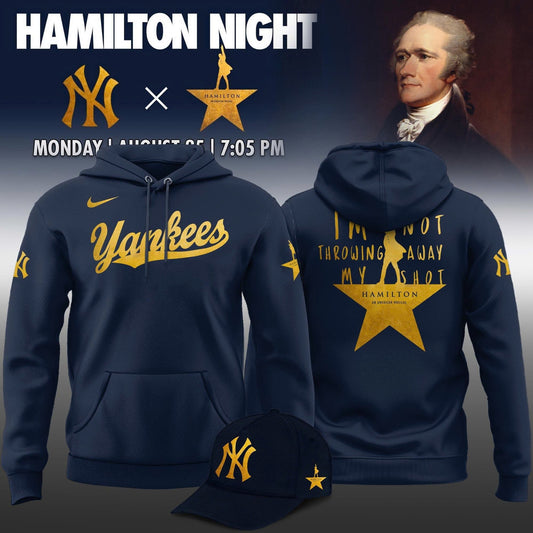 New York Yankees  x Hamilton Night 2025 Limited Edition Hoodie