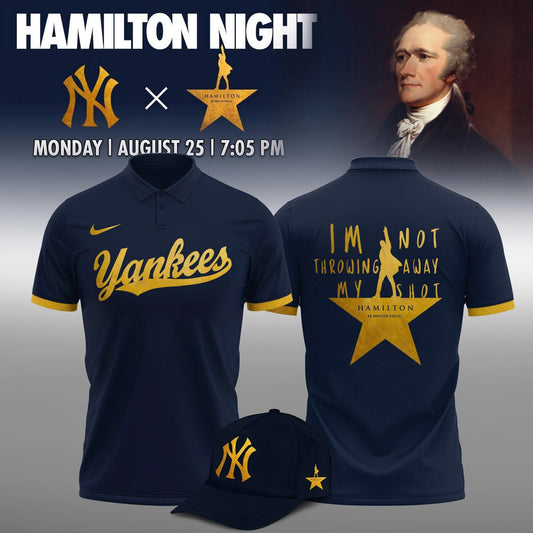 New York Yankees  x Hamilton Night 2025 Limited Edition Polo