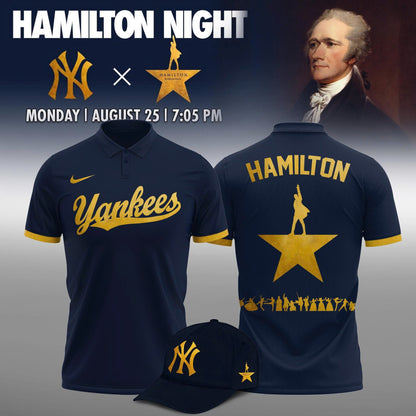 New York Yankees  x Hamilton Night 2025 Limited Edition Polo