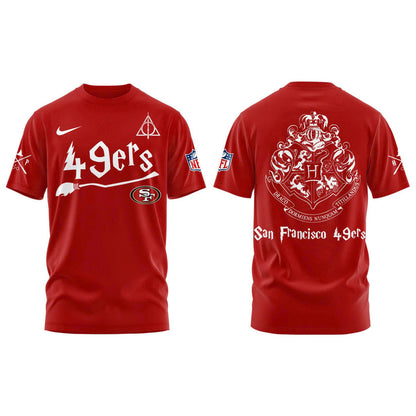 San Francisco 49ers Harry Potter 2025 Combo Tshirt