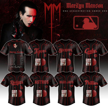 .Special All Team x Marilyn Manson Limited Edition Jersey 2025