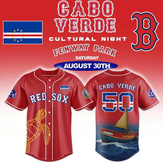 . Limited Edition B.R Sox Cabo Verdean Celebration Jersey V2