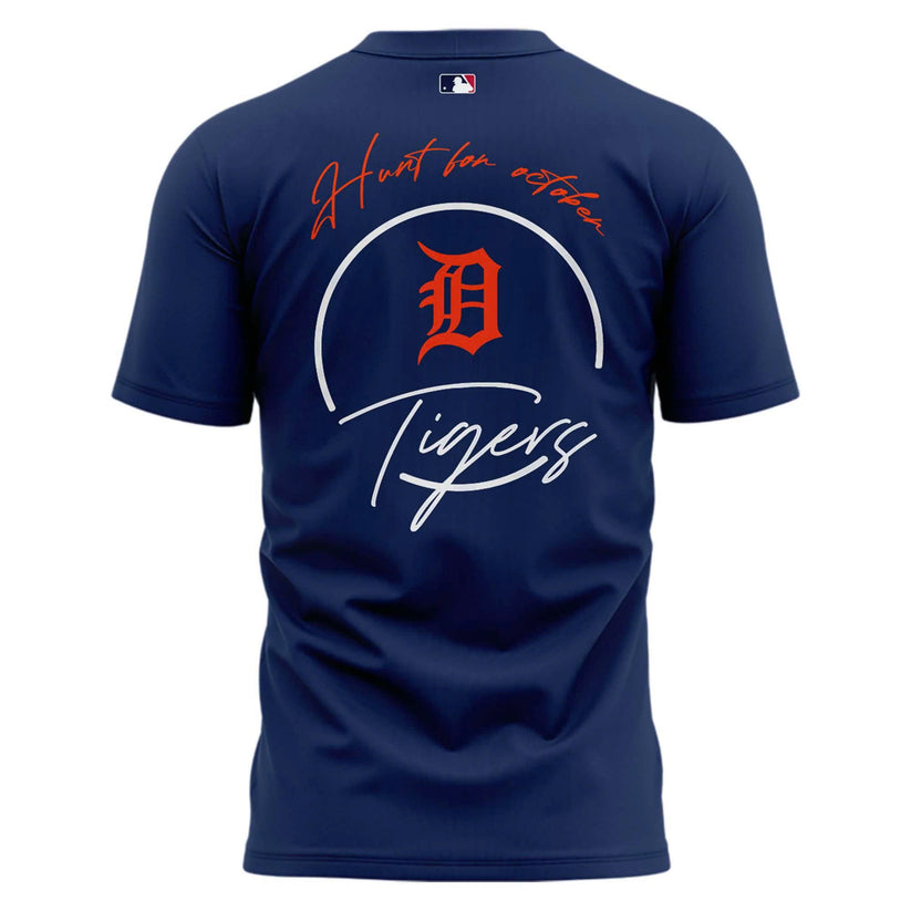 Detroit Tigers October Baseball Post Season 2025 T-Shirt