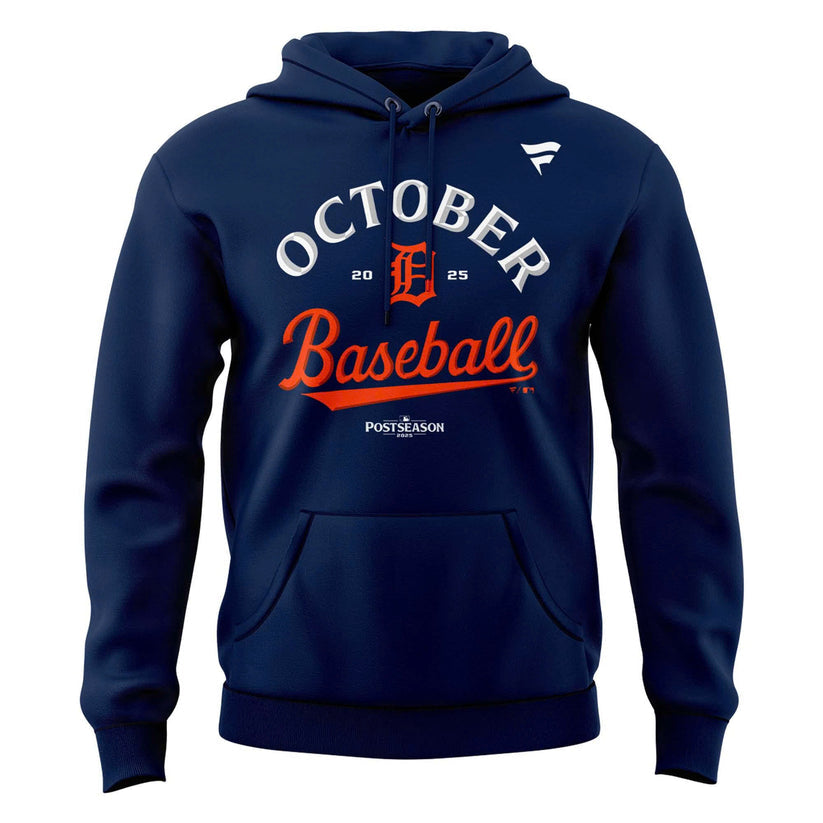 Detroit Tigers Special October Baseball Post Season 2025 Hoodie