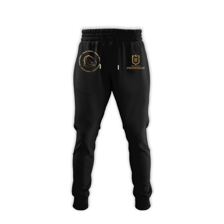 Brisbane Broncos NEVER BACK DOWN City Hall Finals 2025 Limited Edition Hoodie