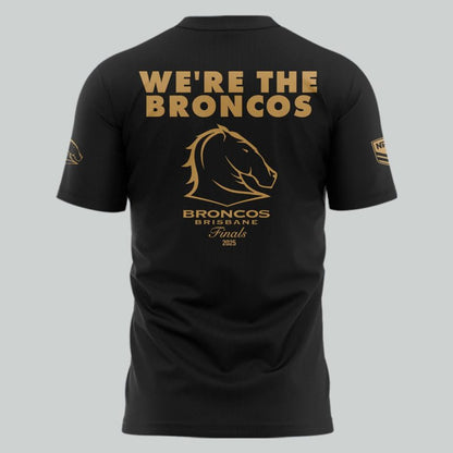 Brisbane BroncoNEVER BACK DOWN Limited Edition T Shirt