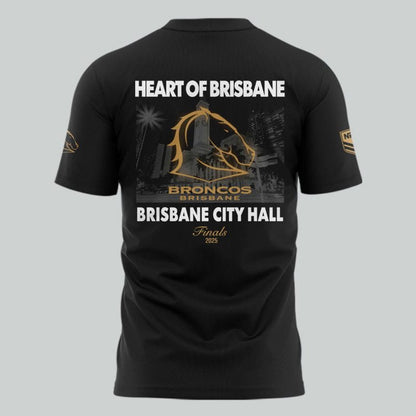 Brisbane BroncoNEVER BACK DOWN Limited Edition T Shirt