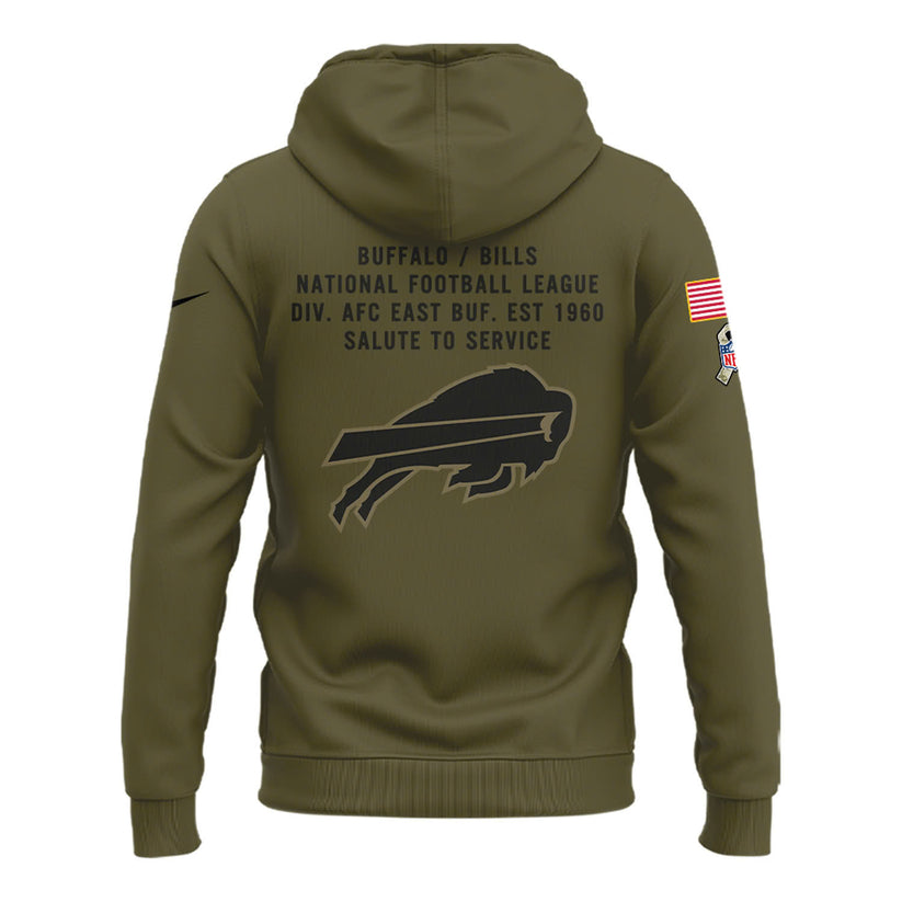 Buffalo Bills 2025 Salute to Service Limited Combo Hoodie