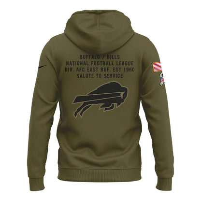 Buffalo Bills 2025 Salute to Service Limited Combo Hoodie